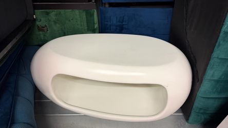 Modern Oval Coffee Table for Living Room