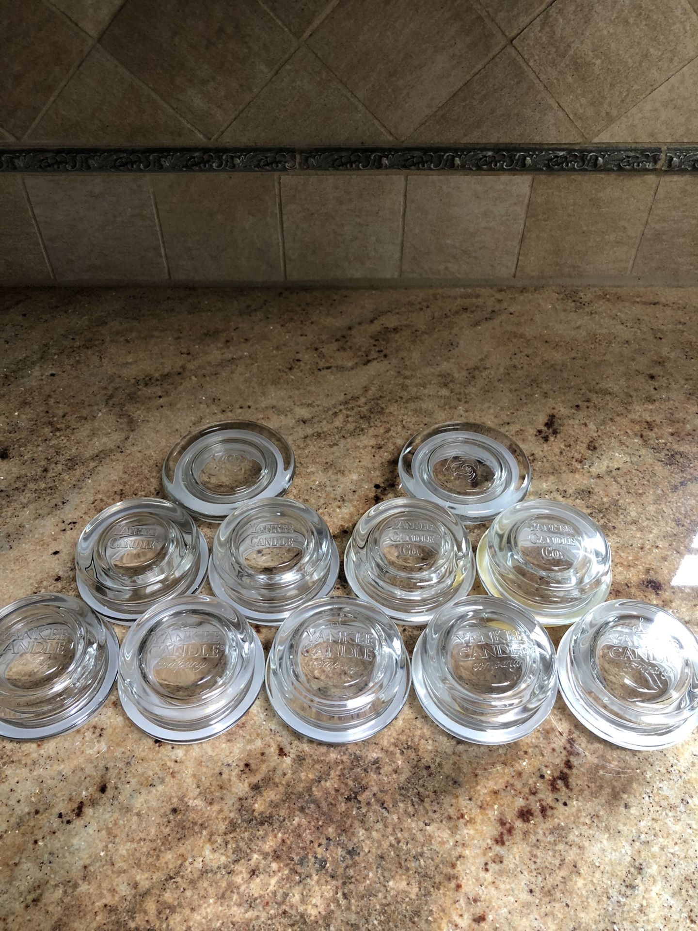Yankee Candle Glass Lids Plus Others