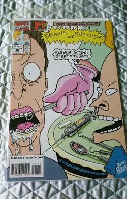 Beavis and butthead comic book- see details