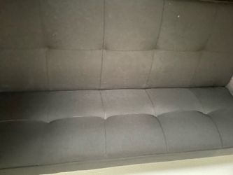 Black Fabric Sofa