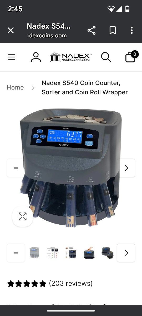 Coin sorter And counter