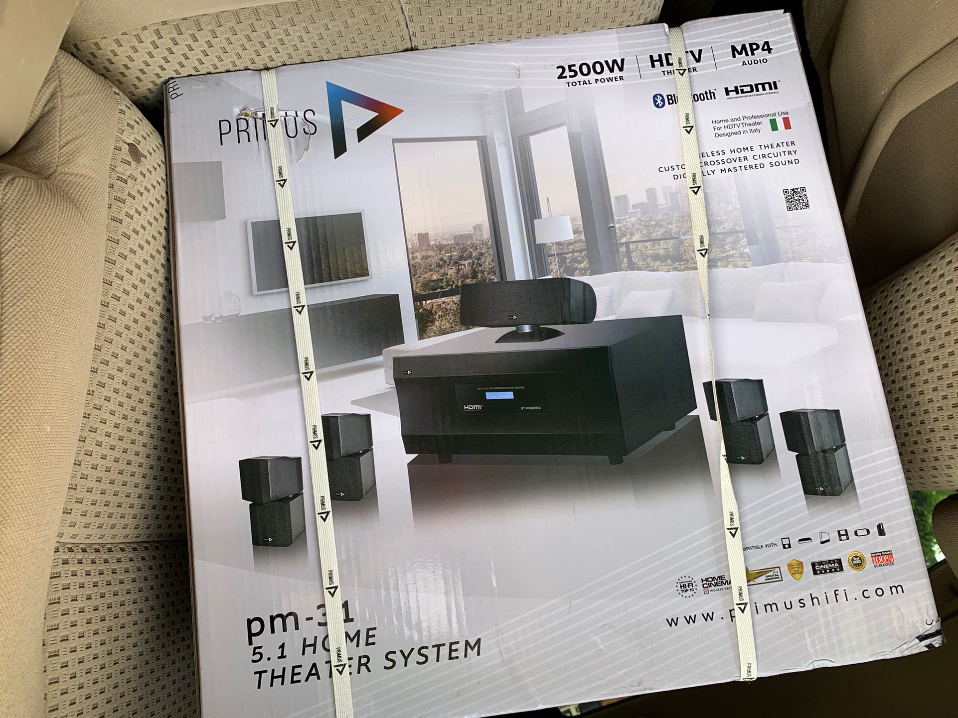 Preowned Home Surround System 2500W