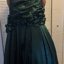 Green prom dress