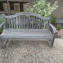 Wood Bench