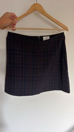Aritzia Wilfred Plaid Skirt - Size 10