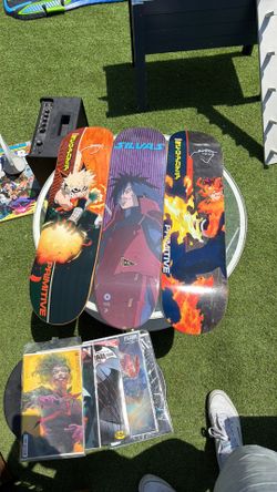 Primitive skateboard anime