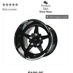 15x10 VMS Wheels For Mustang