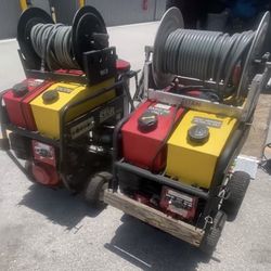 North Star Hot Water Pressure Washer With Flat Free Tires Everything Works As It Should. Clean Used Condition MSRP $4999.99 For $2000 Firm Honda 390GX