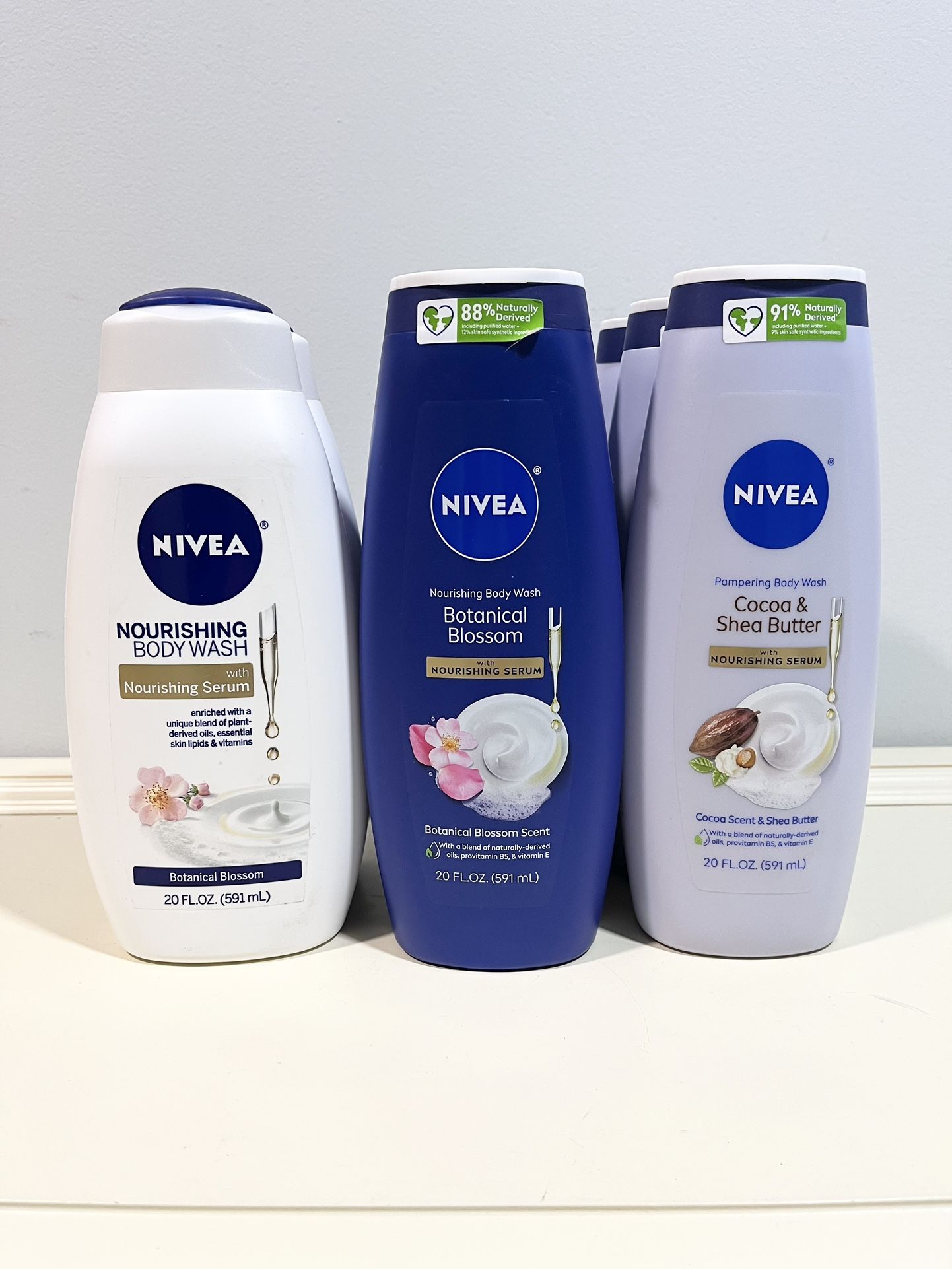 Nivea Body Wash 20oz-2 for $8