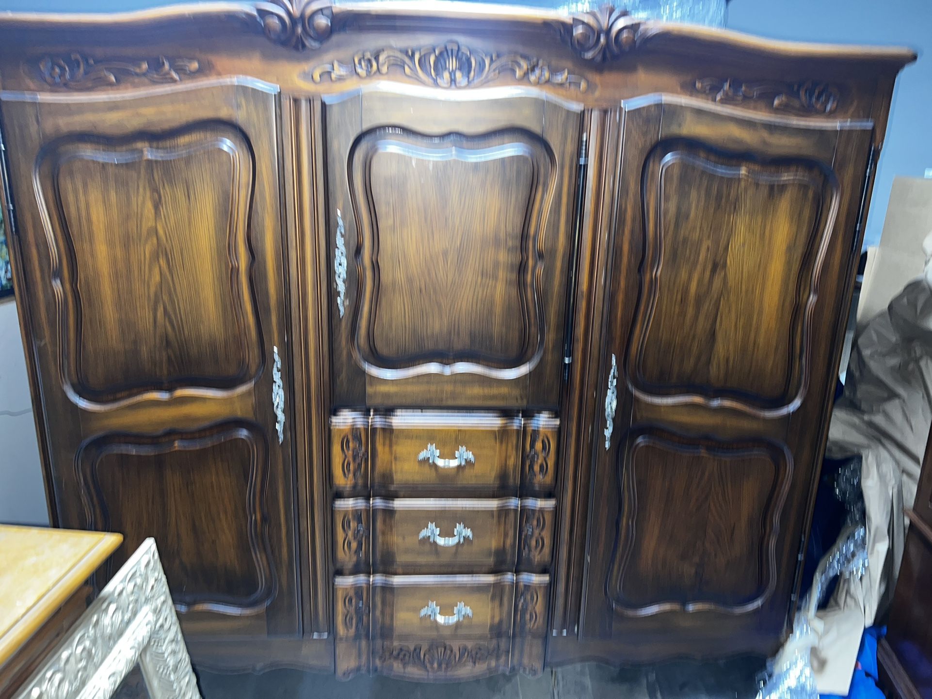 Antique 100 Year Old Armoire