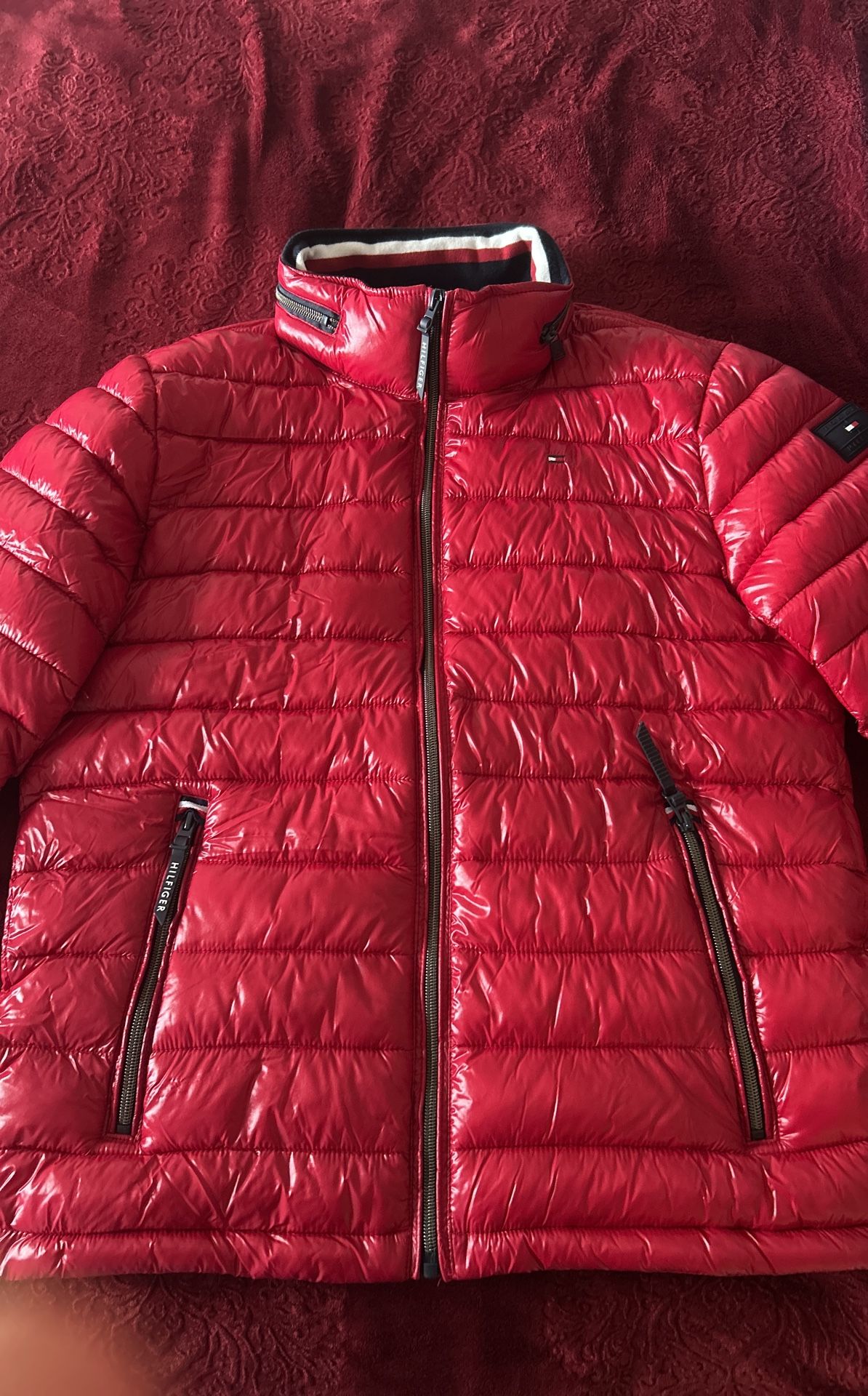 Small Red Tommy Hilfiger Puffer