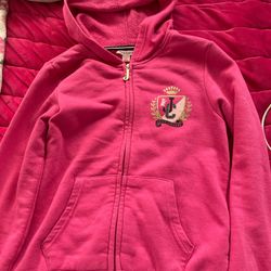 Vintage Juicy Couture Pink Zip up hoodie