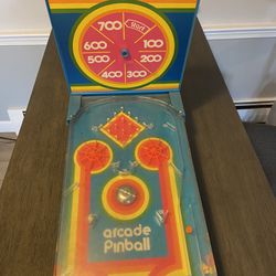 vintage pinball machine toy kids marbles Point Spin Wheel For Parts