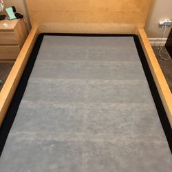 Full Size Bed frame & Nightstand 