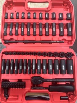 1/4” nuevo set 76-Pcs