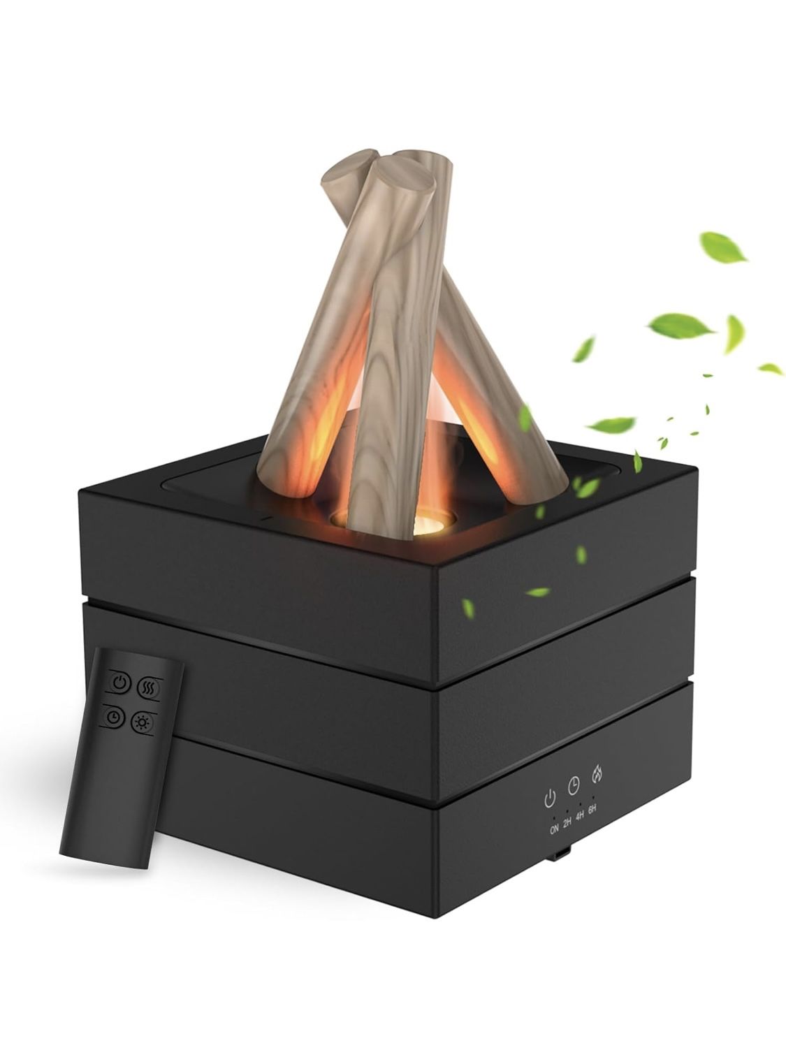 Essential Oil Diffuser, 280ML Ultrasonic Humidifier with Essential Oil Diffuser, Remote Control, Timer & Waterless Auto-Off, 7 LED Colors, for Home Be