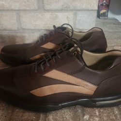 Rockport Brown Leather Shoes Size 12 Men's 