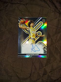 Alexander Sarr,  Auto. Basketball 1st Round, 2nd Pick