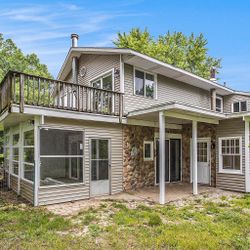 LONG LAKE - 3 Bedroom 2 Bath ... very unique setting, with 3 acres and over 700 ft of frontage