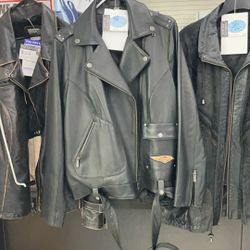 Jacket Leather Haley Davidson 