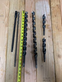 Drill Bits- Ship Auger Type w/ Extension