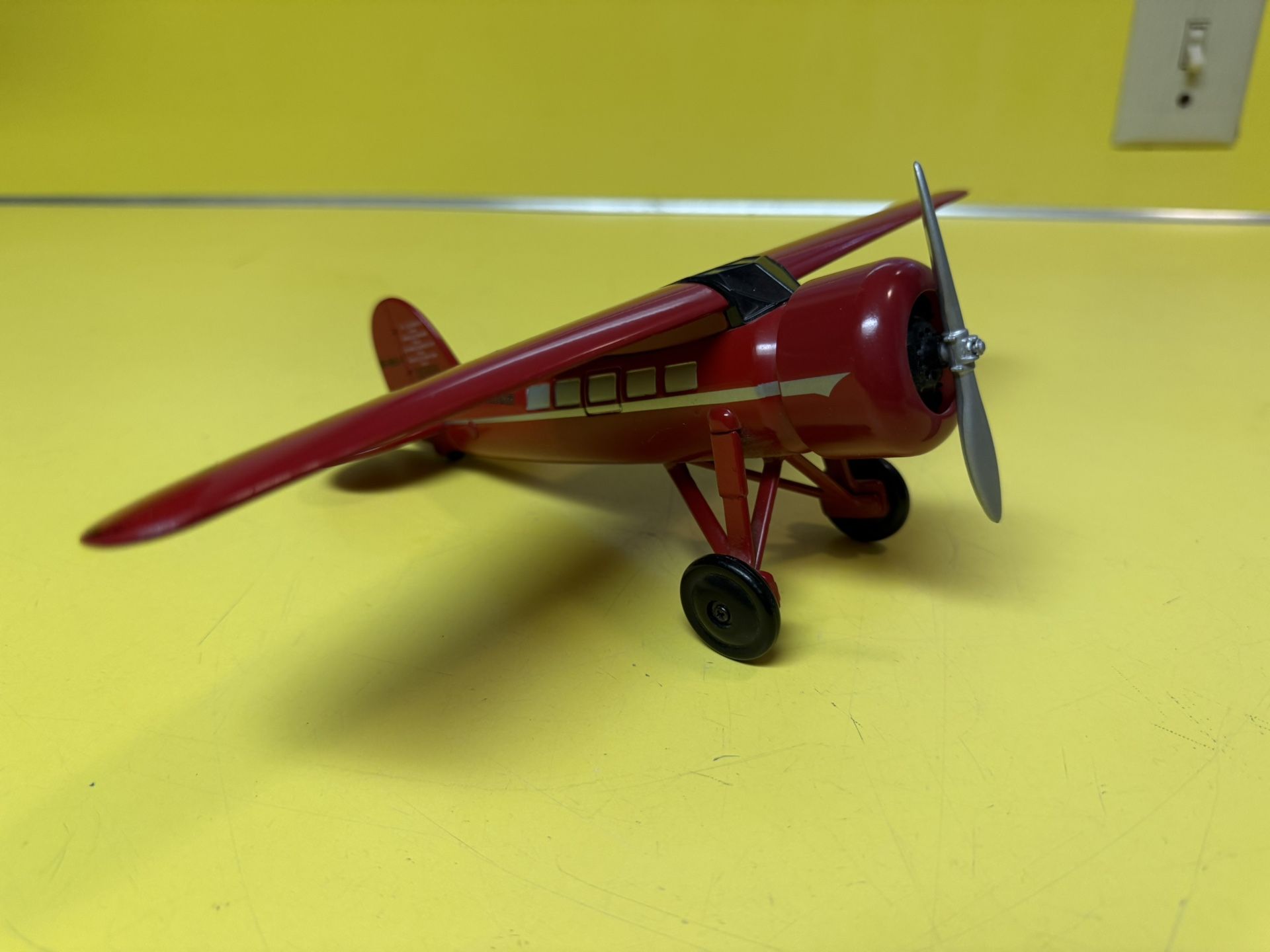 Lockheed Recordbreaker, Taildragger, Diecast Airplane Bank Limited Edition