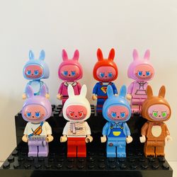 Labubu Minifigures Cute Collectibles | New Custom LEGO Compatible Toy