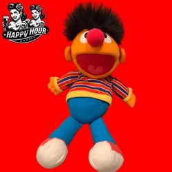 Playskool 18 Inch Ernie Seasame Street Stuffed Animal Jim Henson Productions
