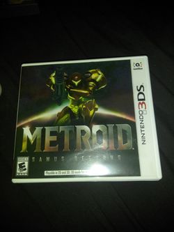 Metroid Samus returns Nintendo 3ds game