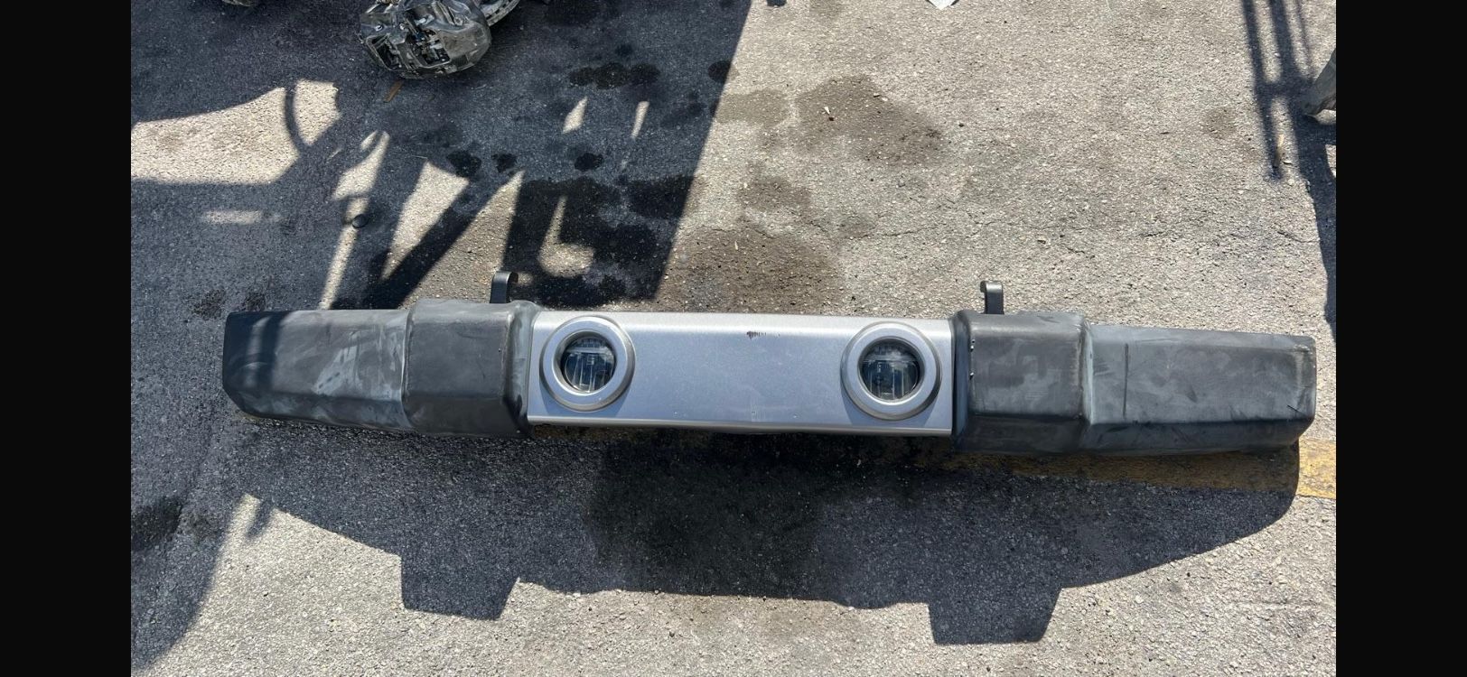 07-17 Jeep Wrangler Jk Front Bumper Assy W Fog Lights