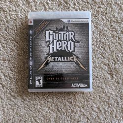 Guitar Hero Metallica For PS3