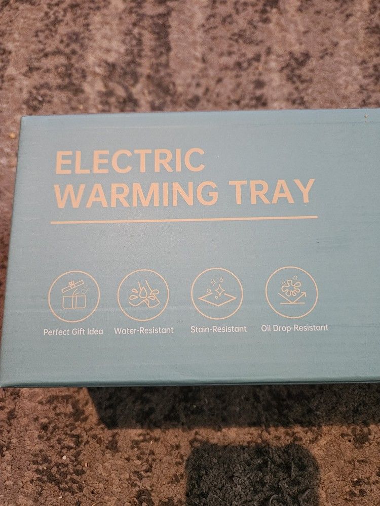 ELECTRIC WARMING TRAY 24" X 16" PERFECT FOR THANKSGIVING OR CHRISTMAS