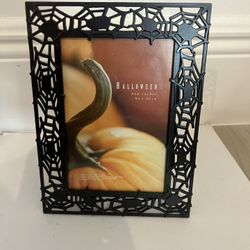 New Metal Spider Web Design 4x6” Frame