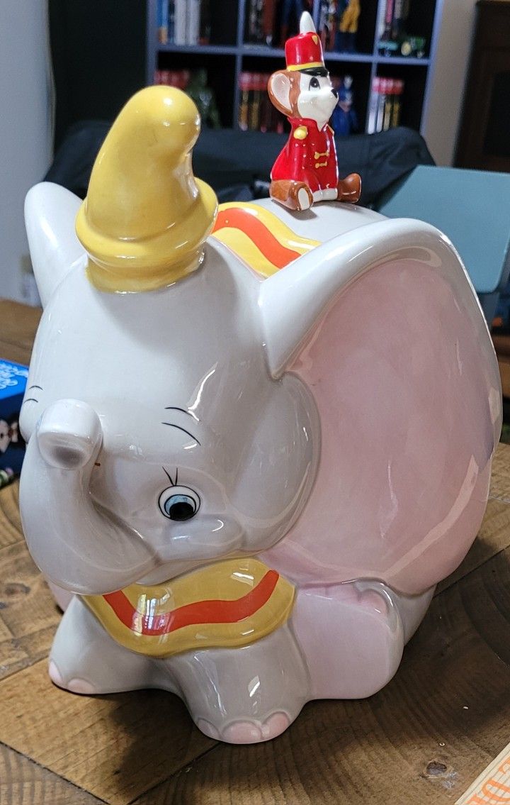 Vintage Disney Dumbo Cookie Jar