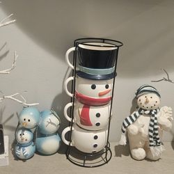Snow Man , Winter Decor