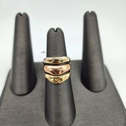 14kt Yellow And Rose Gold Ring 