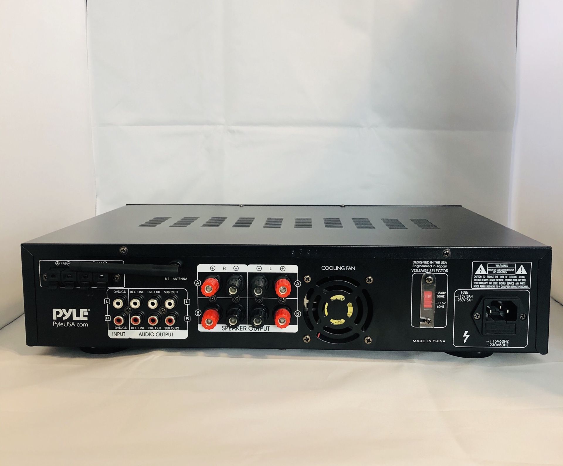 Pyle P3301BAT Bluetooth Hybrid Amplifier Receiver Stereo Amplifier
