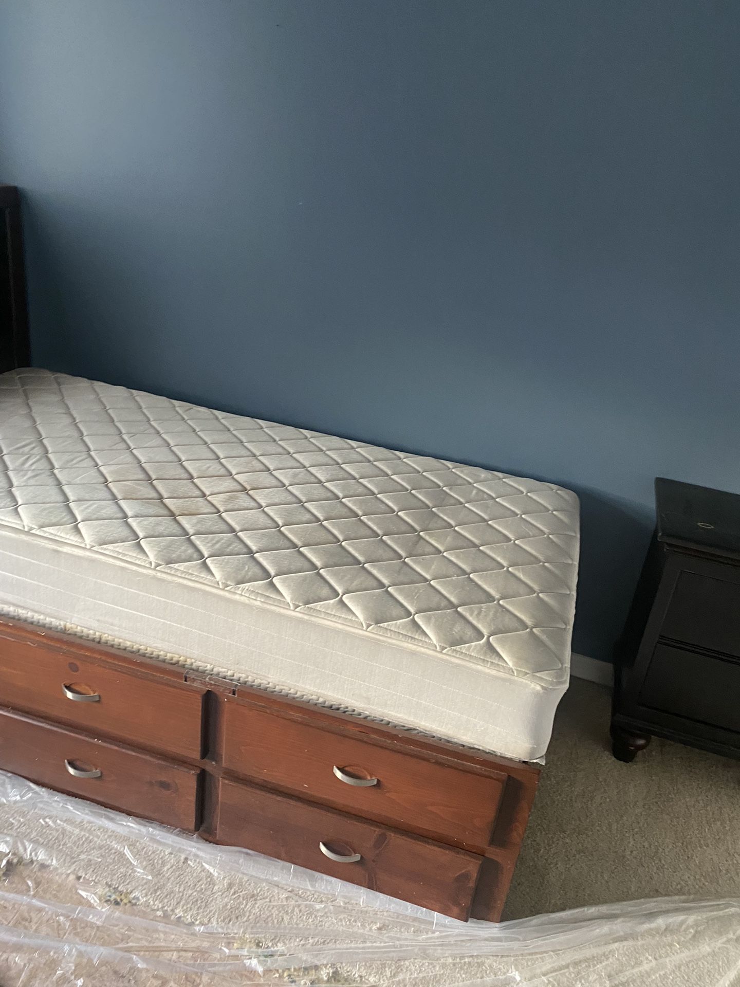 Twin Bookshelves 3Drawers