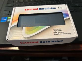 4TB External SSD Drive exFat file system 4 terabytes