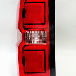 For 2014-2019 Silverado Sierra LED Tube Tail Lights Brake Reverse Lamps Red Lens