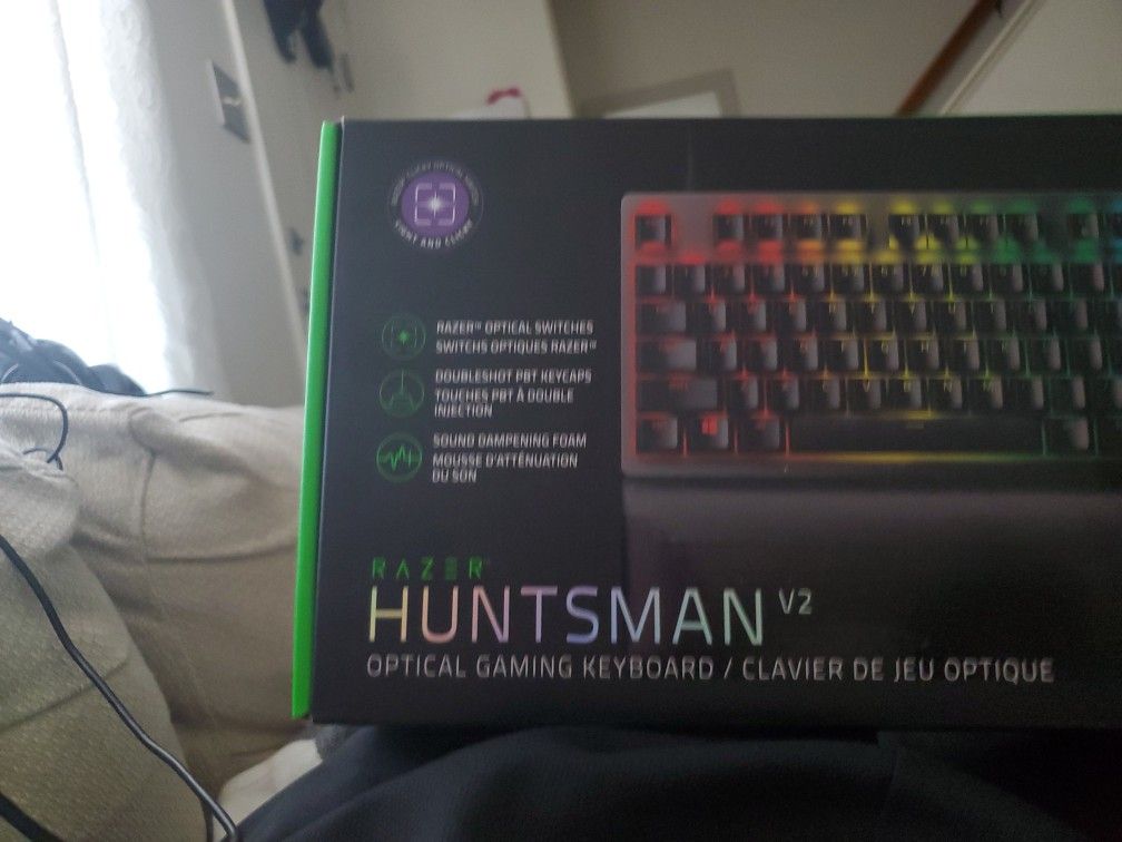 HUNTSMAN V2 RAZER gaming Keyboard Full Size