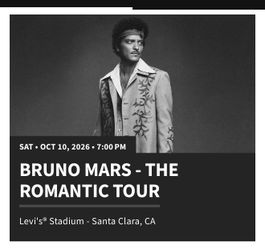bruno mars tickets
