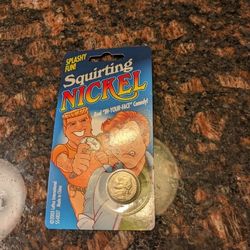 Squirt Gun Disguised As A Nickel Coin