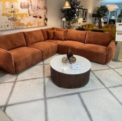I'm selling a new sectional sofa.