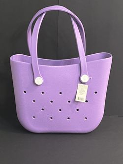Medium Bogg Style Tote with Charms
