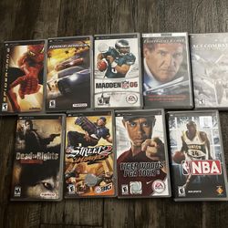 PSP Games (read Description)masses 06 $10