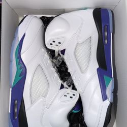 Jordan 5 Retro Grape Size 10.5 Men New 