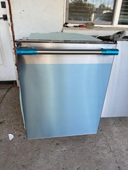 Frigidaire Stainless Steel Dishwasher Door Panel with Handle