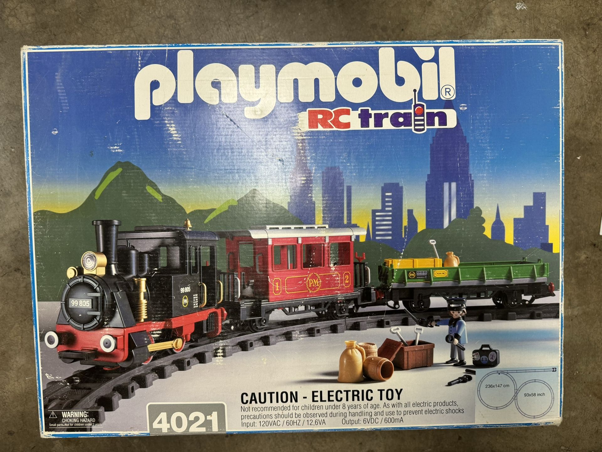 Playmobil Train Set Electric Playmobil 4021 RC Train Set, Complete