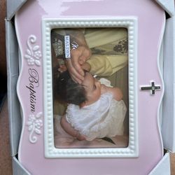 Girl Baptism Frame 